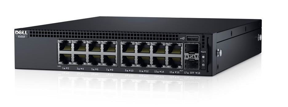 Dell Networking X1018P 18 port Smart Managed Switch