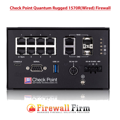 Checkpoint Quantum Rugged 1570R(Wired) Firewall