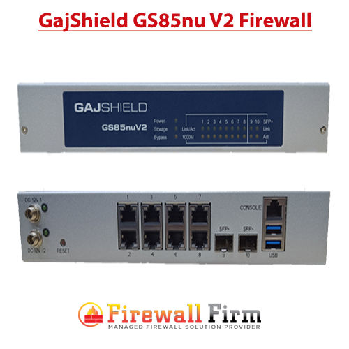 GajShield GS85nu V2 Firewall