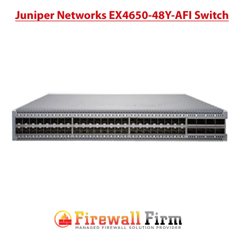 Juniper Networks EX4650 48Y AFI Switch
