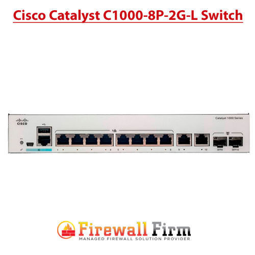 Cisco Catalyst C1000-8P-2G-L Switch